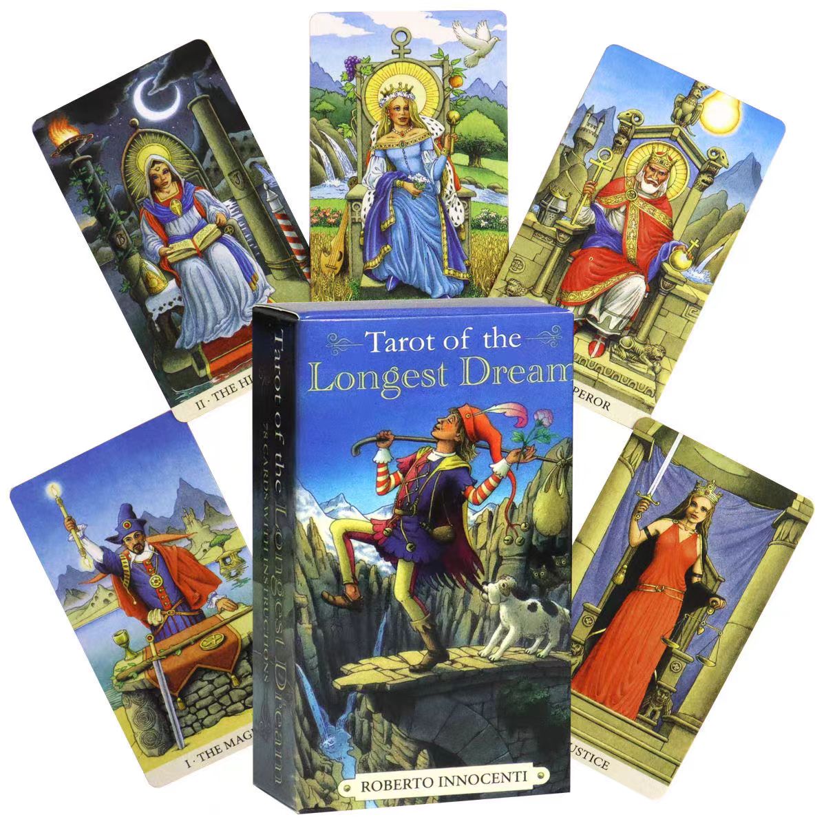78 Longest Dream Cards With Gu - Tarot Cards Deck With Guidebook ulasan dan harga