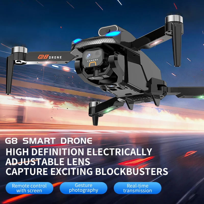 Original G8 GPS Foldable Drone - Fpv Brushless Rc Drone 4K ulasan dan harga