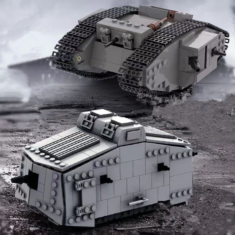 Hot Germany Military Building  - Lego Compatible Military Tank ulasan dan harga